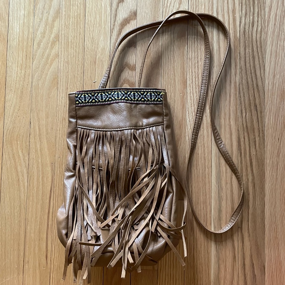 Mossimo Boho Chic Fringe Bag